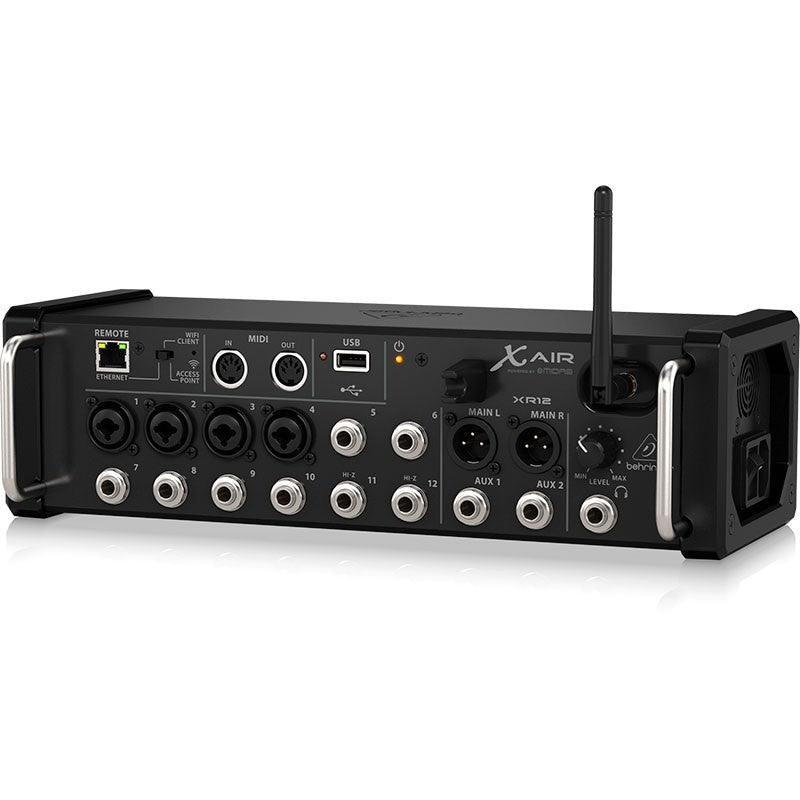 Behringer X AIR XR12 - Mezclador digital de 12 entradas con WiFi