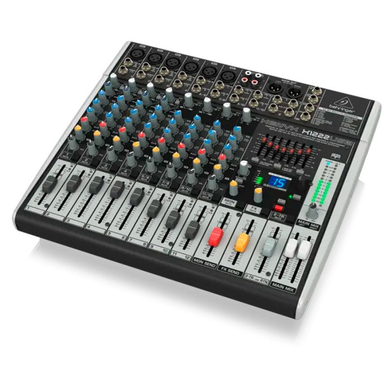 Behringer X1222 USB - Mezclador Analógico 12 Canales