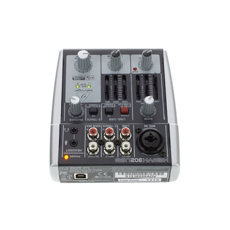 Behringer XENYX 302-USB - Mezclador Analógico de 5 Canales