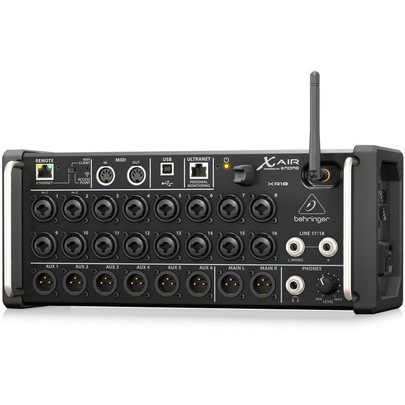 Behringer XR18 - Mezclador Digital de 18 Canales y Wi-Fi