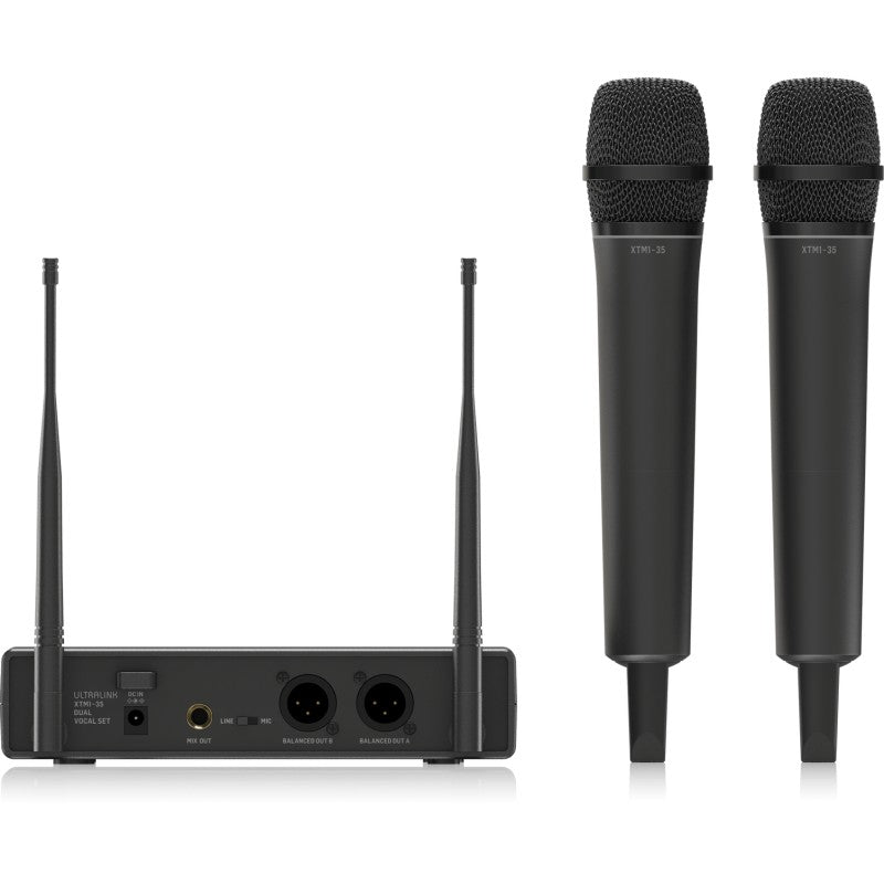 Behringer XTM1-35 DUAL VOCAL SET - Micrófono inalámbrico UHF