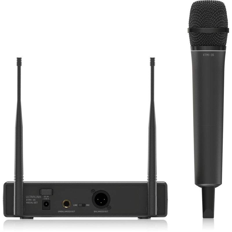Behringer XTM1-35 VOCAL SET_EU1 - Sistema de Micrófono Inalámbrico UHF