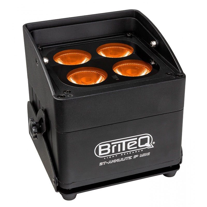 Briteq BT-AKKULITE IP MINI - Proyector LED RGBWA a Batería con Protección IP65