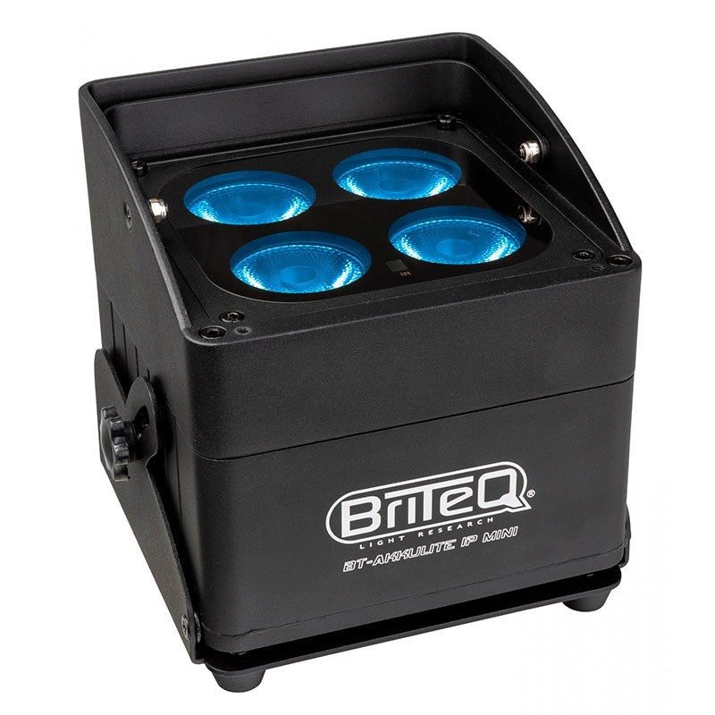 Briteq BT-AKKULITE IP MINI - Proyector LED RGBWA a Batería con Protección IP65