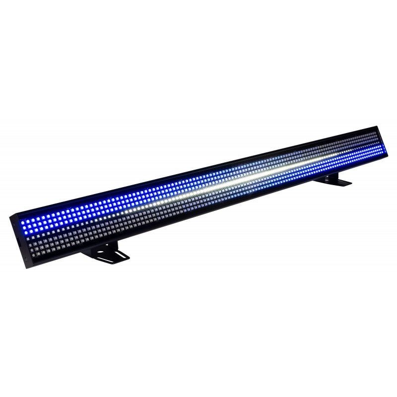 Briteq BT-LIGHTSTRIKE - Barra LED híbrida de mapeo de píxeles con 112 LED CW y 672 LED RGB