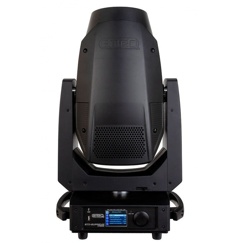 Briteq BTX-SUPREME - Cabeza móvil híbrida Beam, Spot y Wash para iluminación profesional