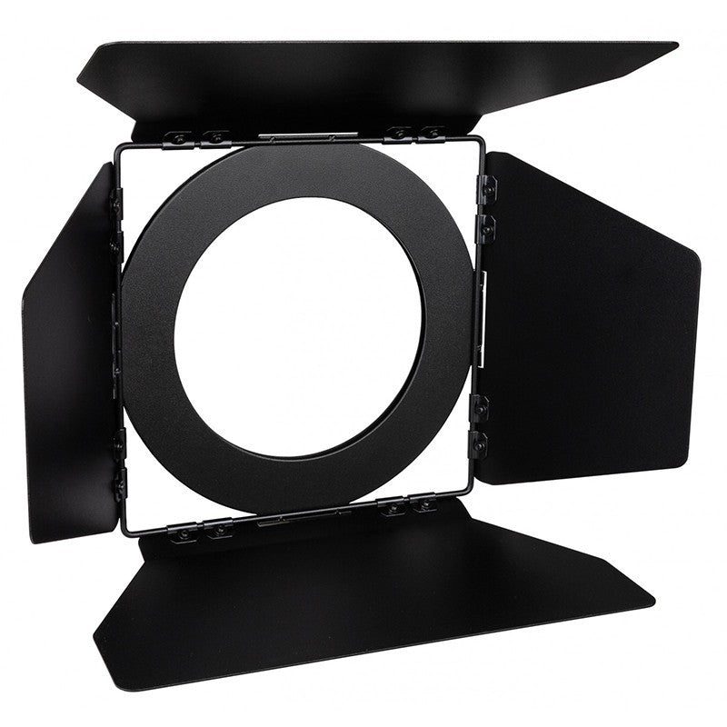 Briteq COB BARNDOOR - Visera de cuatro palas negra para proyector PAR 56 - Tempo Shop
