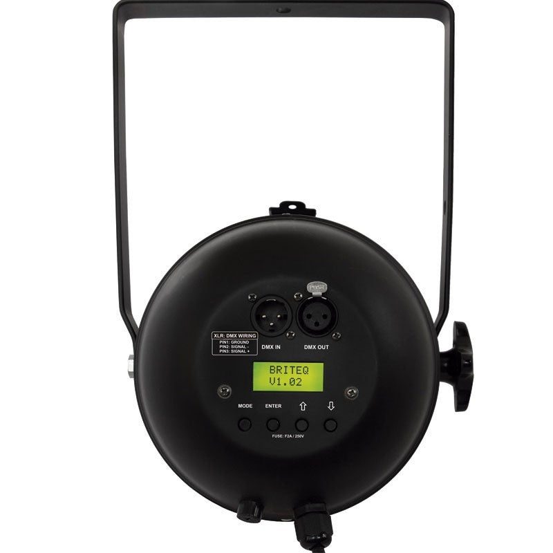 Briteq COB PAR56-100WW NEGRO - Proyector PAR 56 con LED COB Blanco Cálido de 100W - Tempo Shop