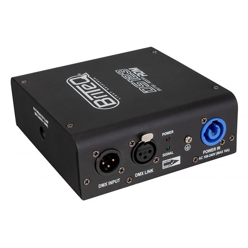 Briteq DS123-RDM - Divisor y amplificador DMX de 3 pines con aislamiento galvánico y soporte RDM