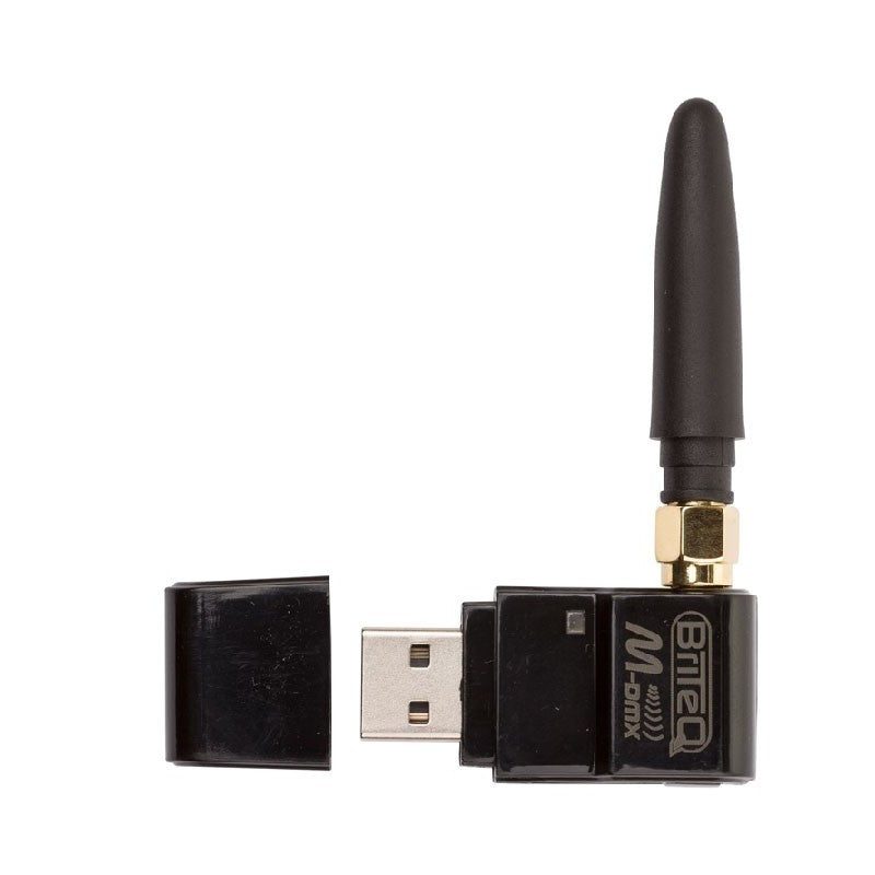 Briteq WTR-DMX Dongle - Receptor DMX inalámbrico por USB - Tempo Shop
