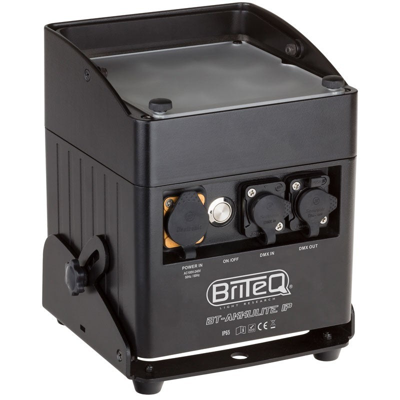 Briteq BT-AKKULITE IP RGBWA - Proyector LED de 60W con Batería y Protección Exterior