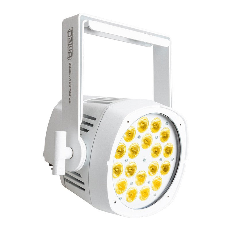 Briteq BT-COLORAY - Proyector PAR LED 18x8W RGBW 20° IP65 en color Blanco