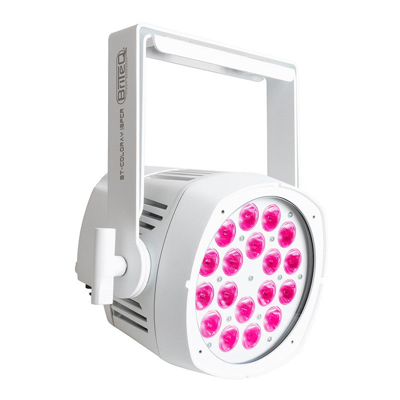 Briteq BT-COLORAY - Proyector PAR LED 18x8W RGBW 20° IP65 en color Blanco
