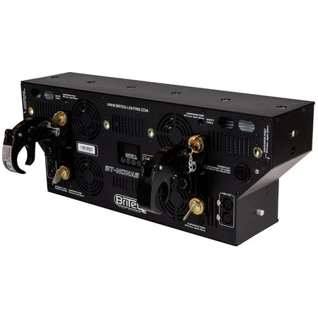 Briteq BT-NONABEAM - Proyector LED estilo Svoboda con 9 lentes de 60W y panel retroiluminado RGB para cortinas de luz