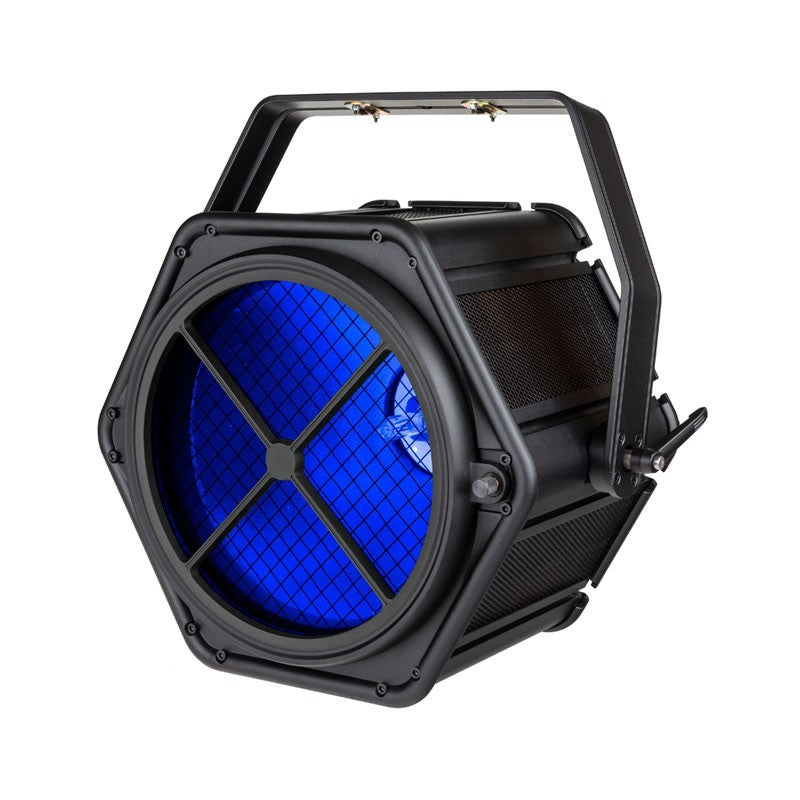 Briteq BT-RETRO - Proyector de iluminación de estilo retro con lámpara halógena y 48 LEDs RGB