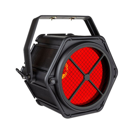 Briteq BT-RETRO - Proyector de iluminación de estilo retro con lámpara halógena y 48 LEDs RGB