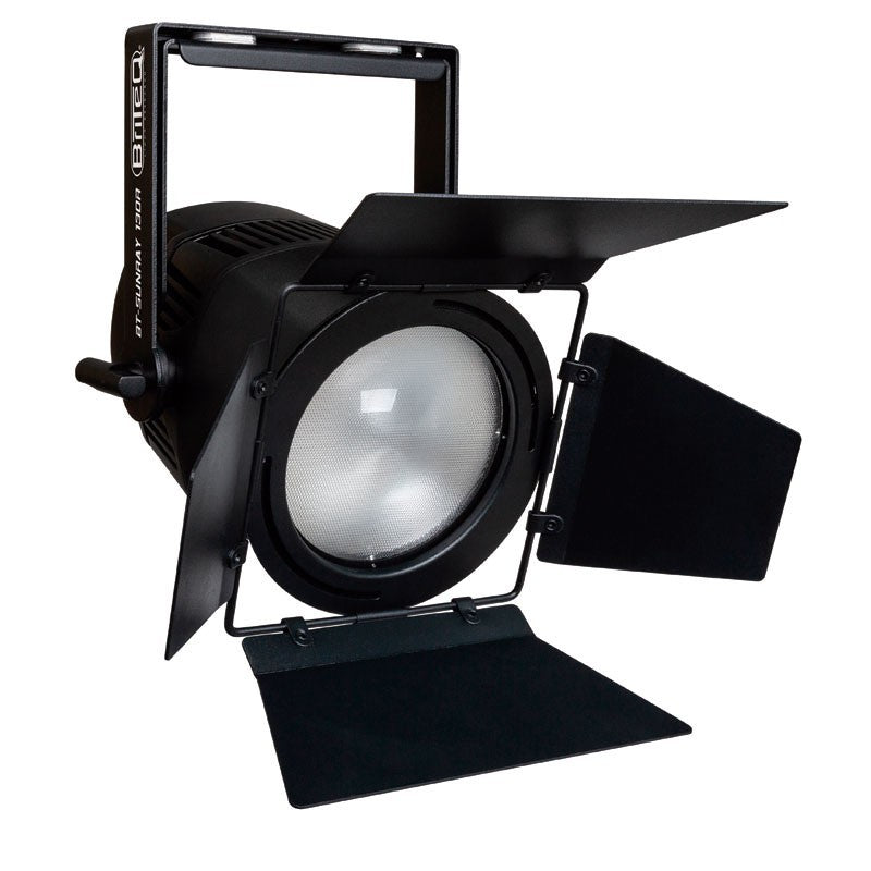 Briteq BT-SUNRAY 130R - Proyector IP65 multifunción con LED COB de 130W y ópticas de 15º y 35º