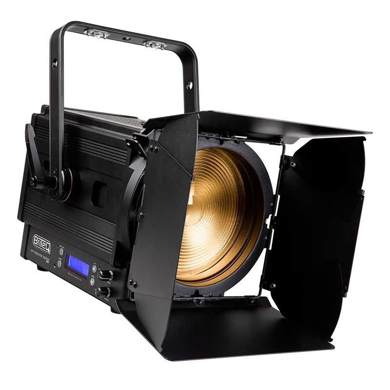 Briteq BT-THEATRE 250EZ MK3 - Proyector Fresnel LED 250W con Zoom Motorizado y Efecto Halógeno