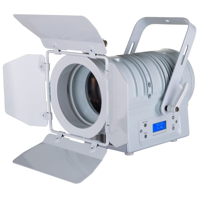 Briteq BT-THEATRE 50WW - Proyector LED PC de 50W para Teatro con Visera (Cuerpo Blanco)