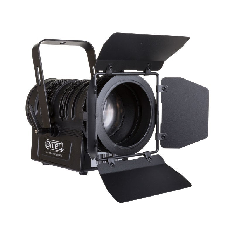 Briteq BT-THEATRE 50WW - Foco Proyector LED de Teatro con Zoom Manual y Visera (Negro)