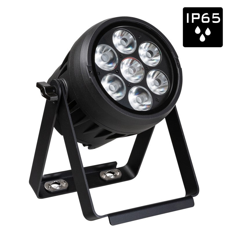 Briteq BTI-AKKUBEAMER - Proyector LED Compacto RGBL 10W a Batería