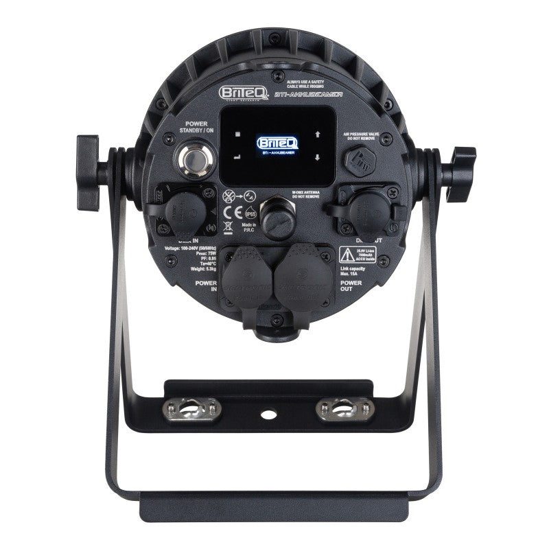 Briteq BTI-AKKUBEAMER - Proyector LED Compacto RGBL 10W a Batería