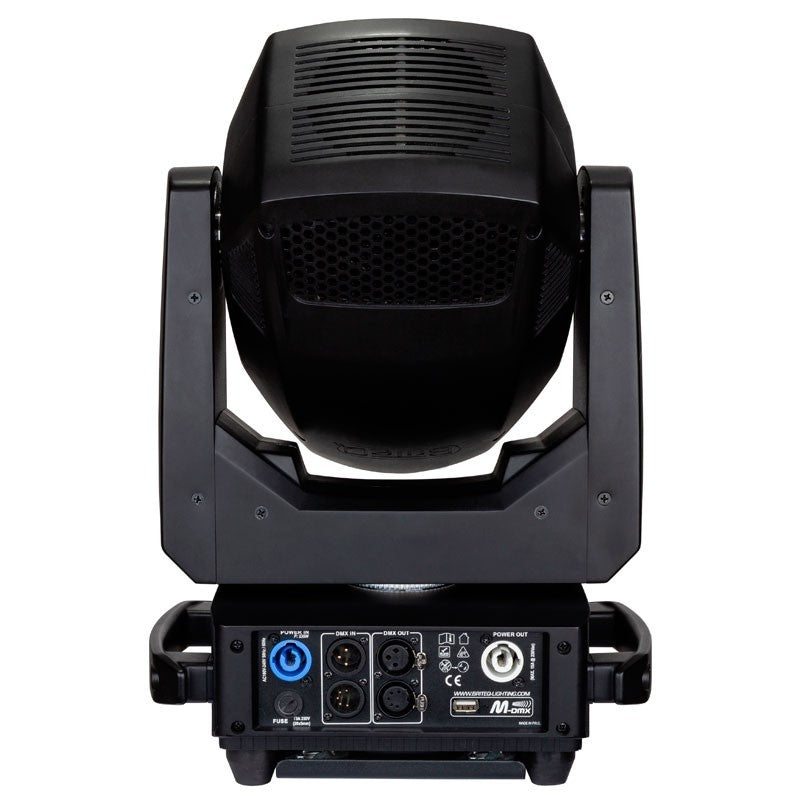 Briteq BT-SHARK - Cabeza móvil LED 200W con zoom y enfoque motorizado