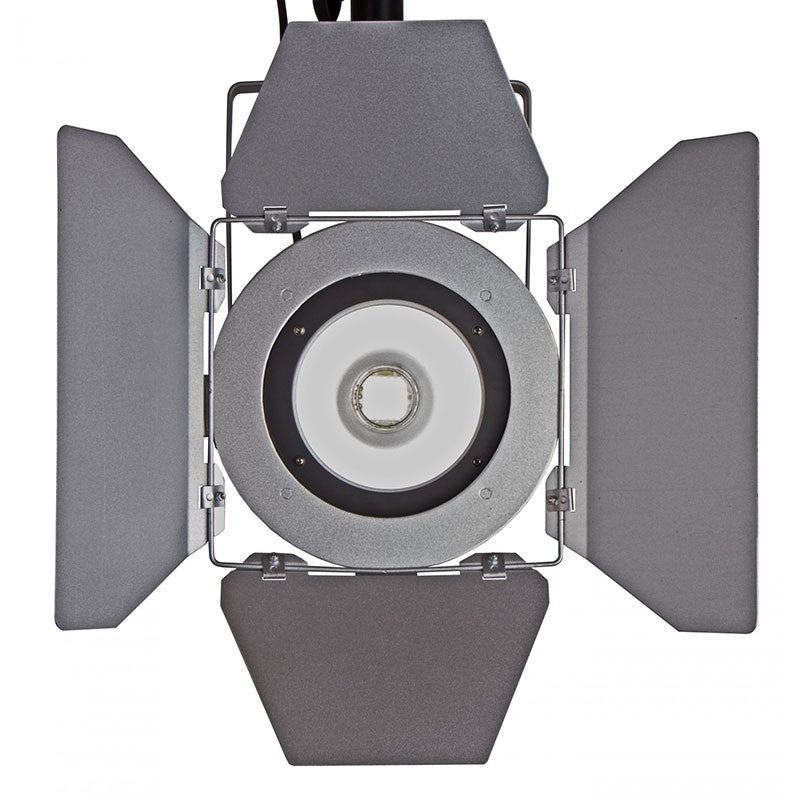 Briteq COB BARNDOOR - Visera de cuatro palas en acabado plata para focos PAR 56