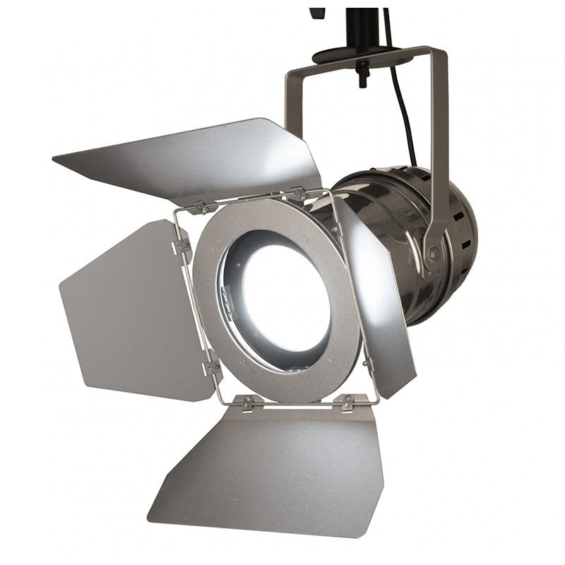 Briteq COB BARNDOOR - Visera de cuatro palas en acabado plata para focos PAR 56