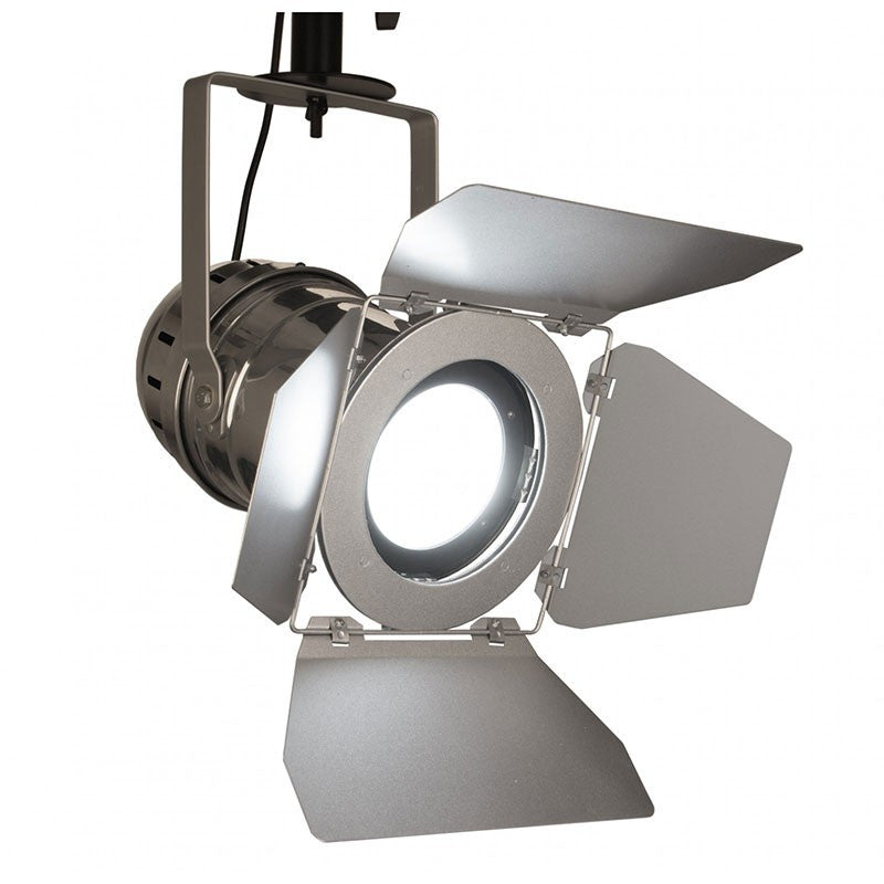 Briteq COB BARNDOOR - Visera de cuatro palas en acabado plata para focos PAR 56