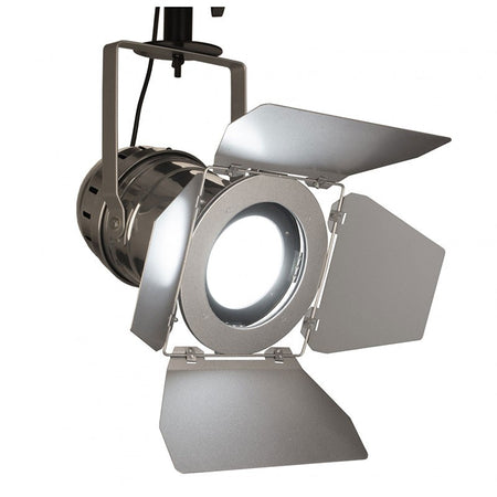 Briteq COB BARNDOOR - Visera de cuatro palas en acabado plata para focos PAR 56