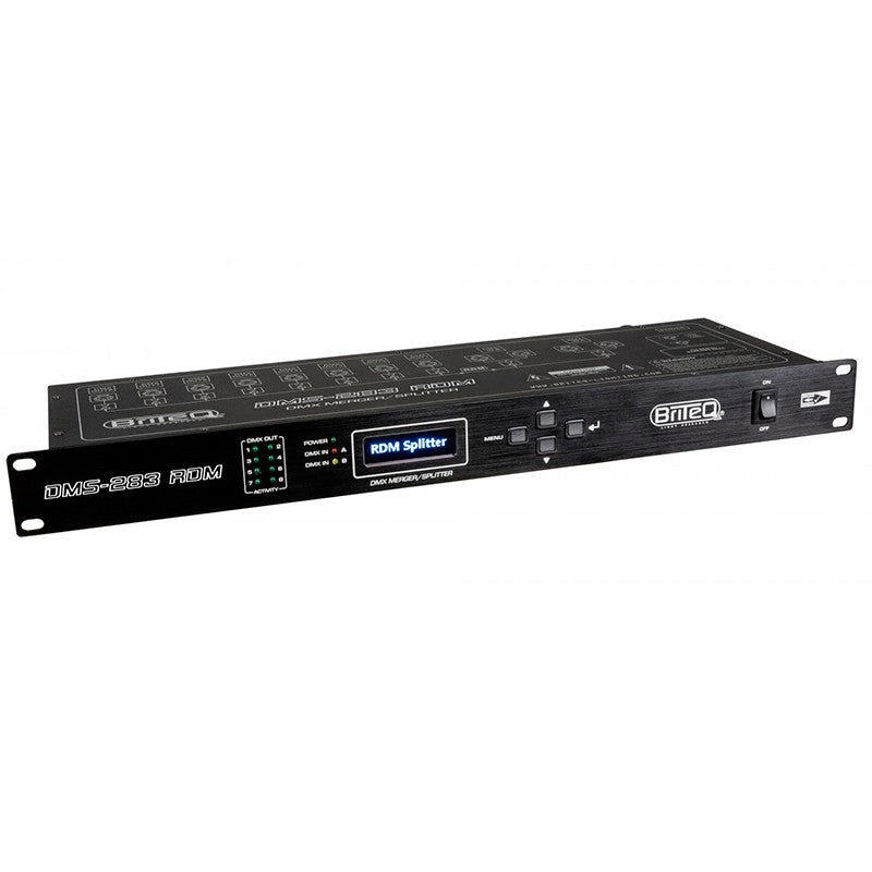 Briteq DMS-283 RDM - Mezclador, Divisor y Amplificador DMX