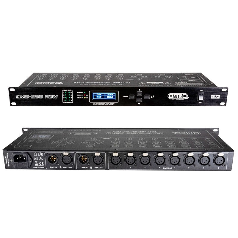 Briteq DMS-285 RDM - Mezclador y Splitter DMX