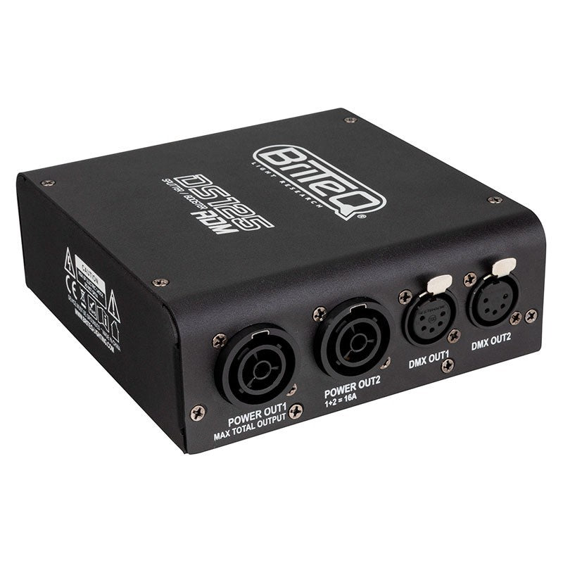 Briteq DS125-RDM - Divisor y Amplificador DMX con RDM de 5 Pines