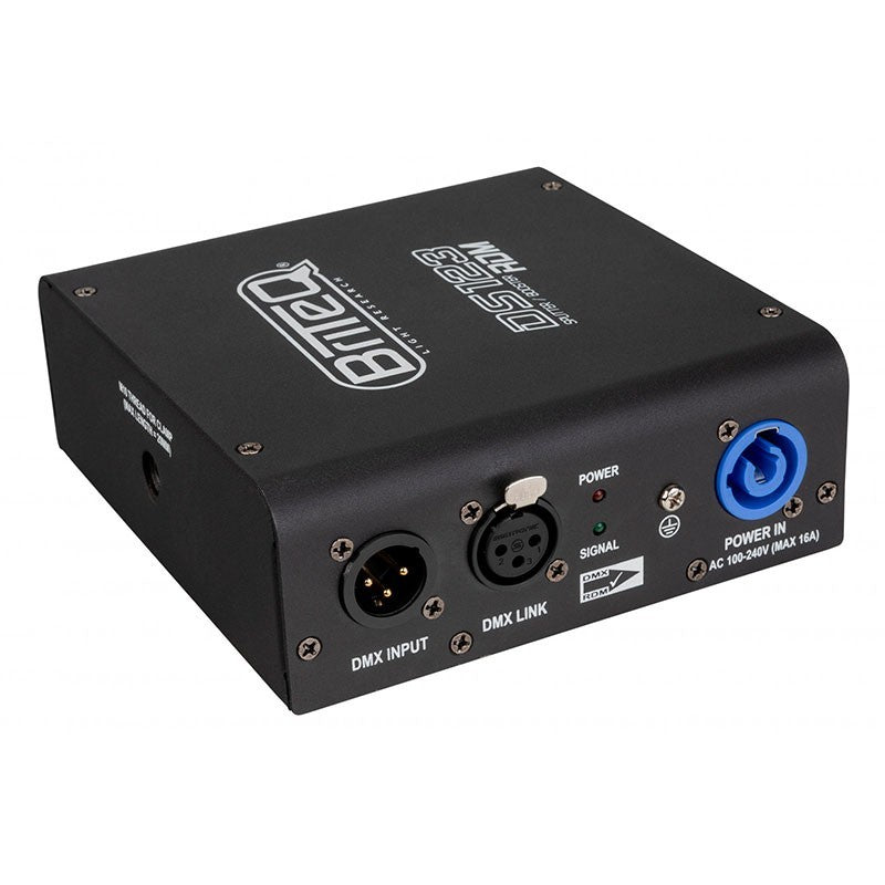 Briteq DS123-RDM - Divisor y amplificador DMX de 3 pines con aislamiento galvánico y soporte RDM