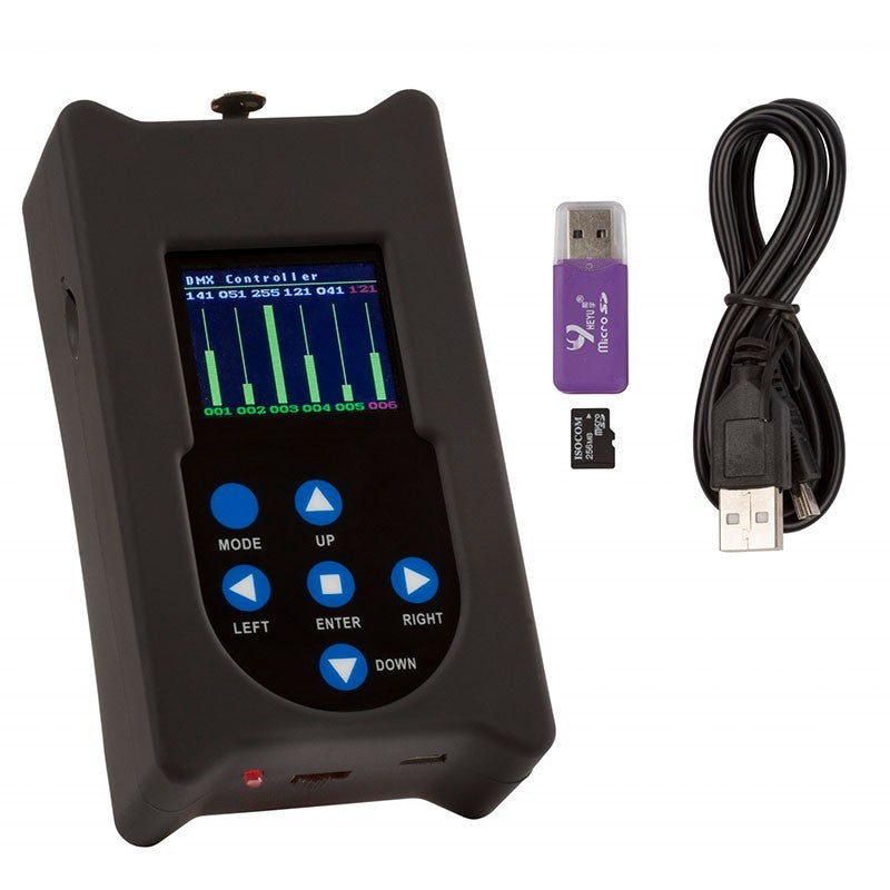 Briteq FIRMWARE UPDATER 2+ - Actualizador de firmware portátil con control DMX, RDM y programador de 20 pasos