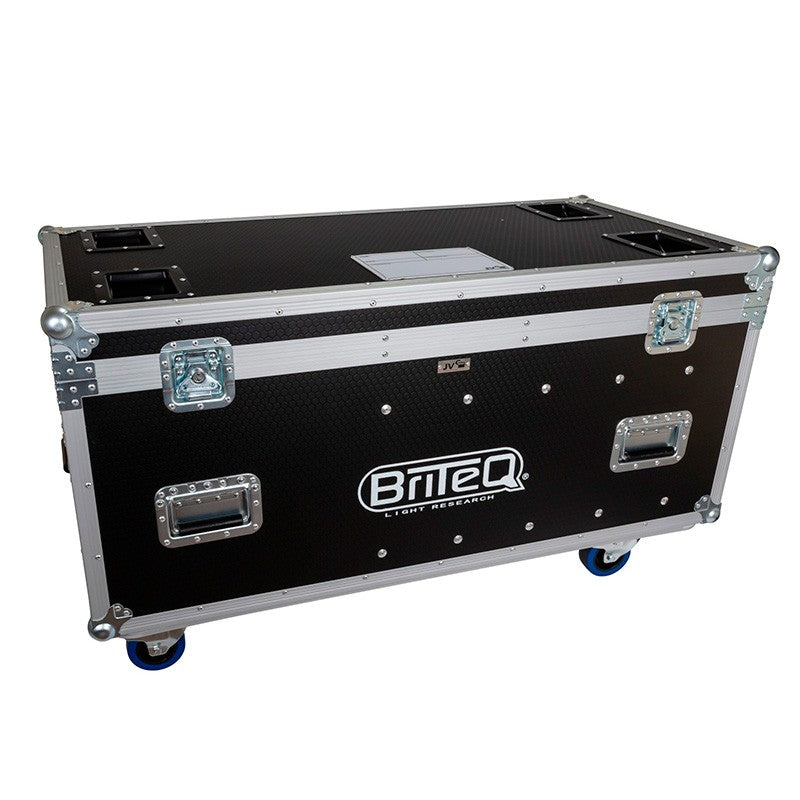 JV Case Flightcase para 4 BT-AKKUPOLE - Baúl de transporte con sistema de carga integrado