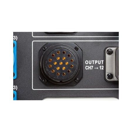 Briteq PD-63SH/GERMAN - Distribuidor de corriente trifásico 63A con salidas Socapex, Harting y Schuko