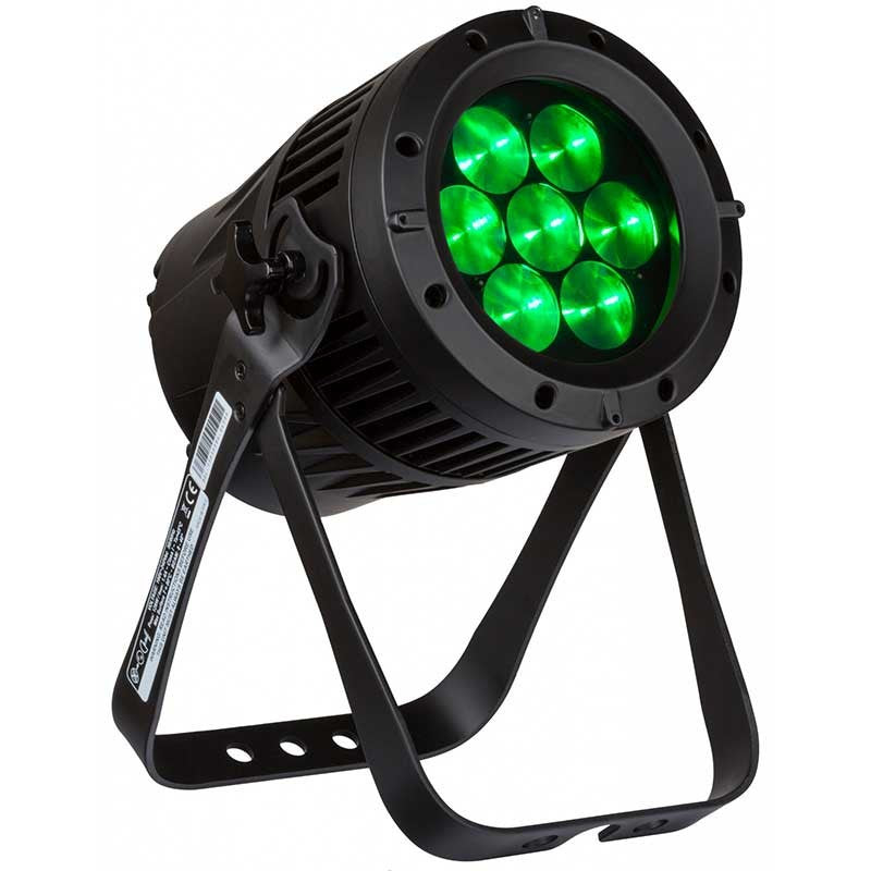 Briteq PRO BEAMER ZOOM Mk5 - Proyector LED RGBW 7x20W con Zoom Motorizado e IP65