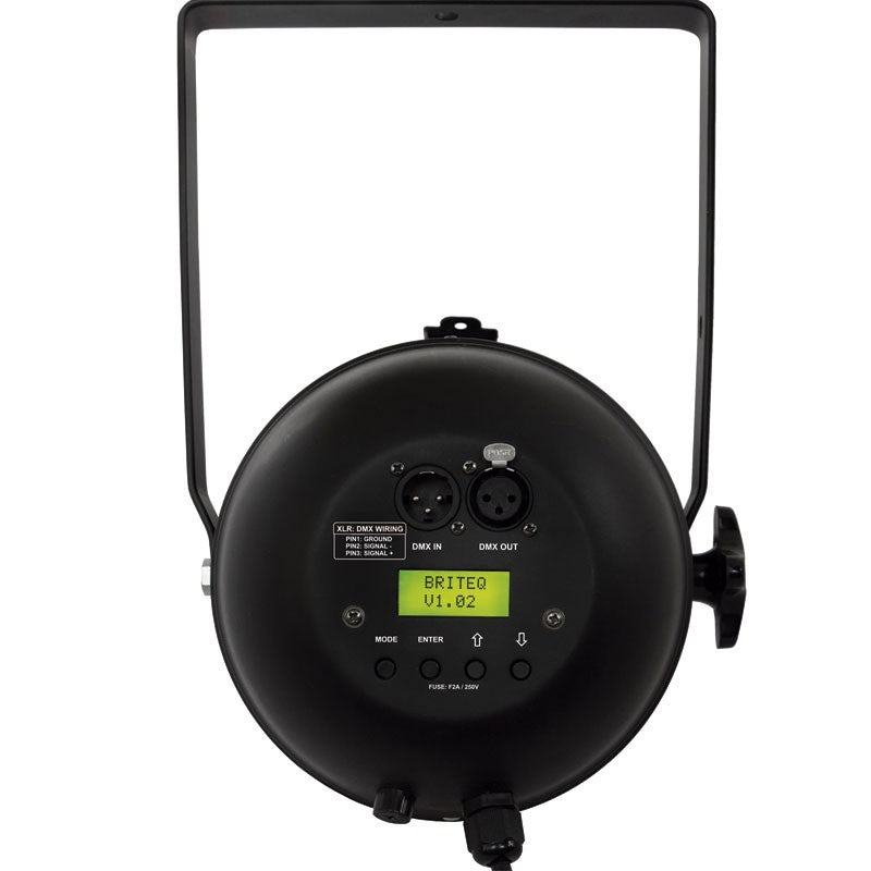 Briteq COB PAR56-100WW NEGRO - Proyector PAR 56 con LED COB Blanco Cálido de 100W