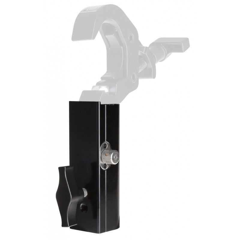 Briteq TV-SPIGOT RECEIVER - Adaptador receptor para espiga TV de 28 mm con carga máxima de 100 kg