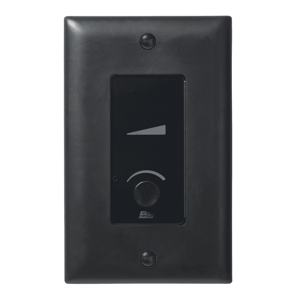 BSS AC-V - Controlador analógico con control de volumen (Negro) - Tempo Shop