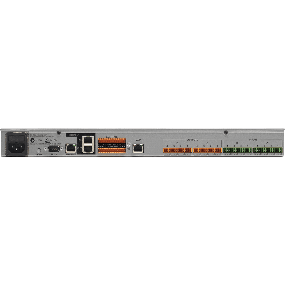 BSS BLU-103 - Procesador de conferencias con AEC y VoIP (8×8, BLU link) - Tempo Shop