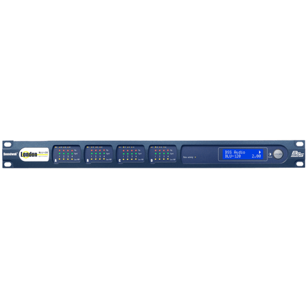 BSS BLU-120 - Expansor de E/S modular con BLU link (4 ranuras, 1U, EN 54-16) - Tempo Shop