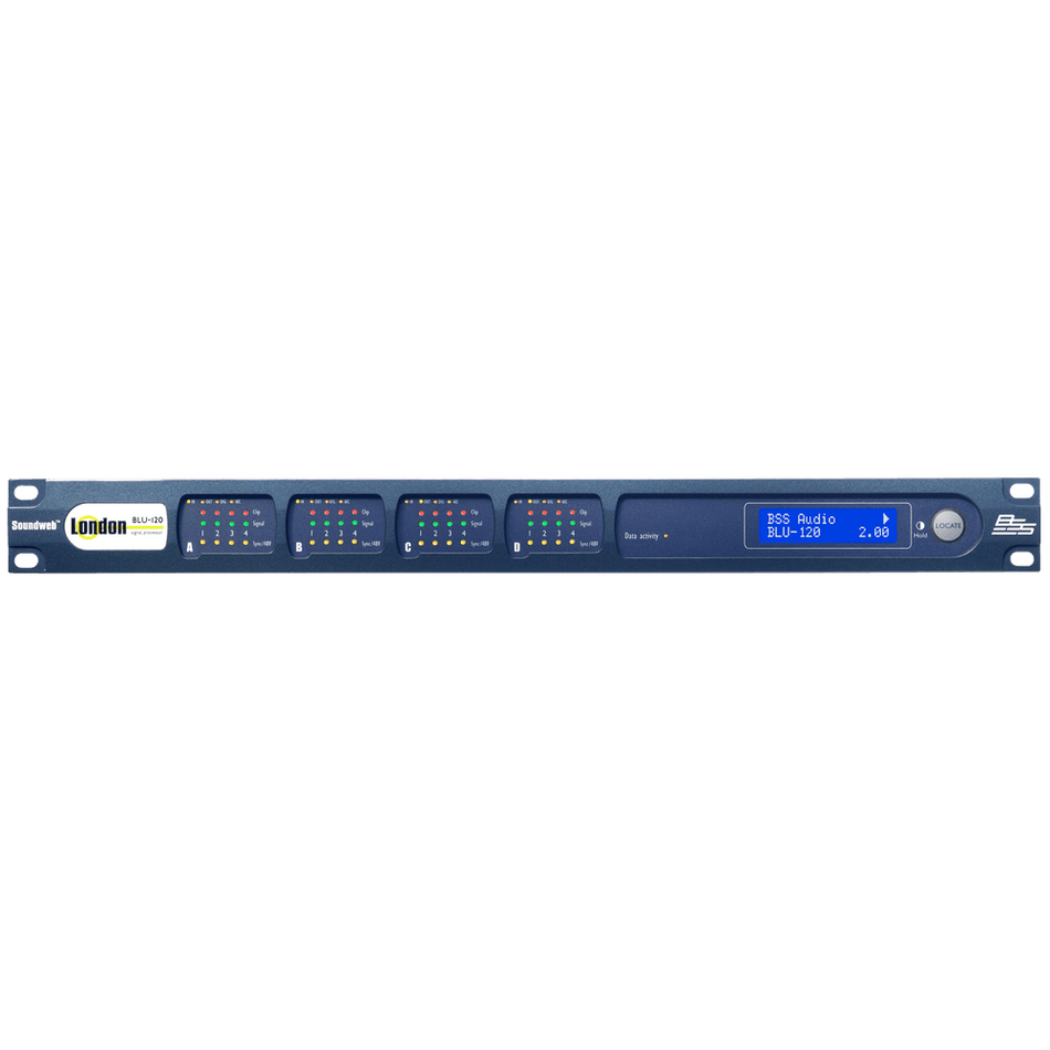 BSS BLU-120 - Expansor de E/S modular con BLU link (4 ranuras, 1U, EN 54-16) - Tempo Shop