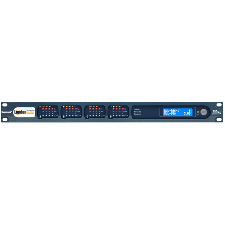 BSS BLU-326 - Expansor de E/S con BLU link y Dante/AES67 (1U, 4 ranuras) - Tempo Shop