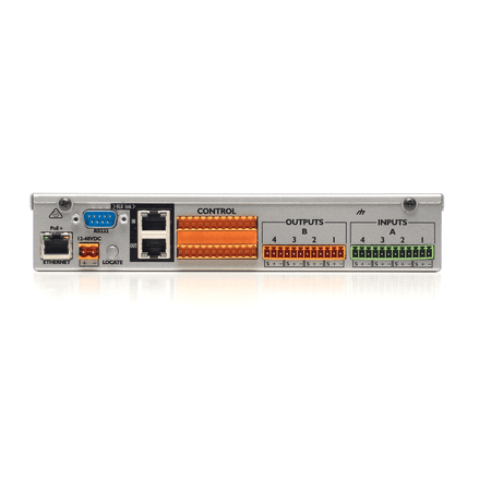 BSS BLU-50 - Procesador de señal 4×4 con BLU link (medio rack, PoE+) - Tempo Shop