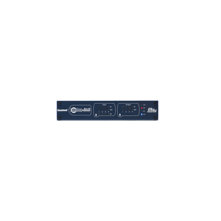 BSS BLU-50 - Procesador de señal 4×4 con BLU link (medio rack, PoE+) - Tempo Shop