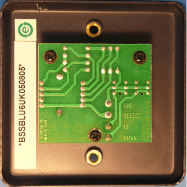 BSS BLU-6 - Controlador de montaje en pared con selector de 8 posiciones y subir/bajar nivel - Tempo Shop