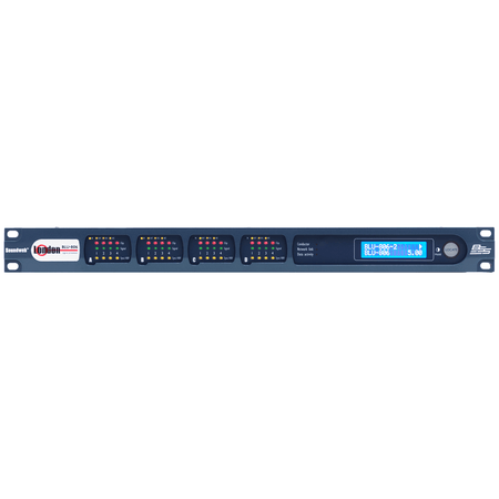 BSS BLU-806 - Procesador de señal con Dante™/AES67 y BLU link (4 ranuras, 1U) - Tempo Shop